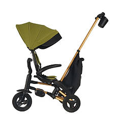 Велосипед складаний триколісний Qplay Nova+ Rubber Matt (Military Green), фото 4
