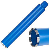 Алмазна коронка 62x10x450 мм 6t 1.1/4" geko g65211, коронка для свердління, коронка по бетону и каменю, фото 3