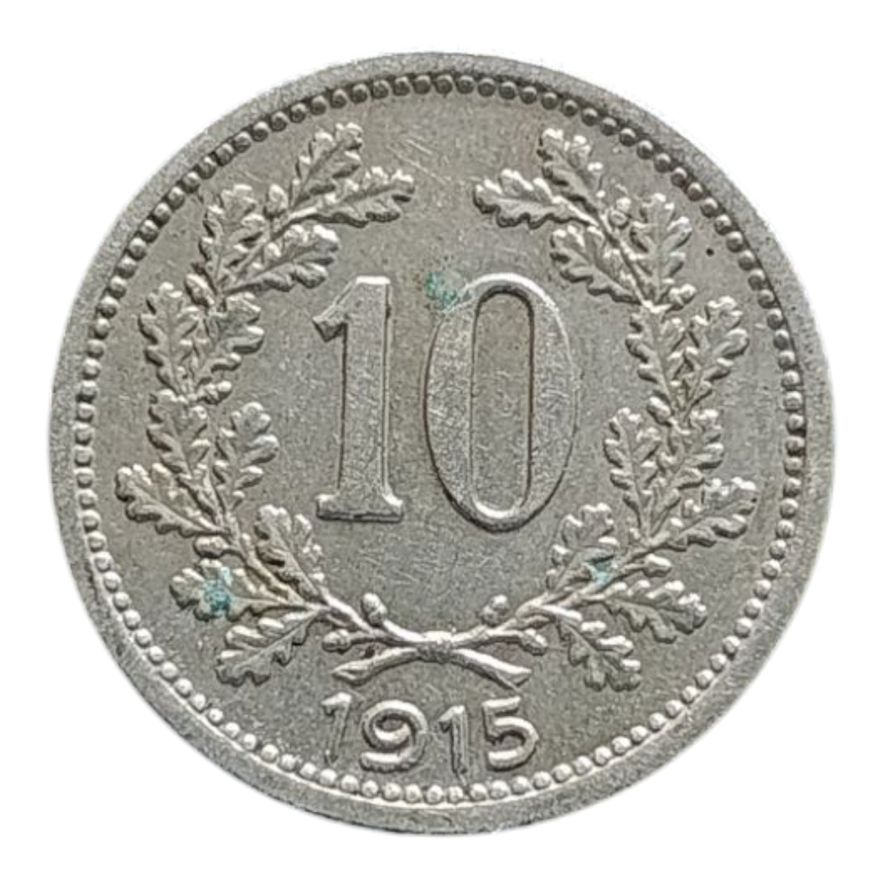 Австрія 10 гелерів, 1915