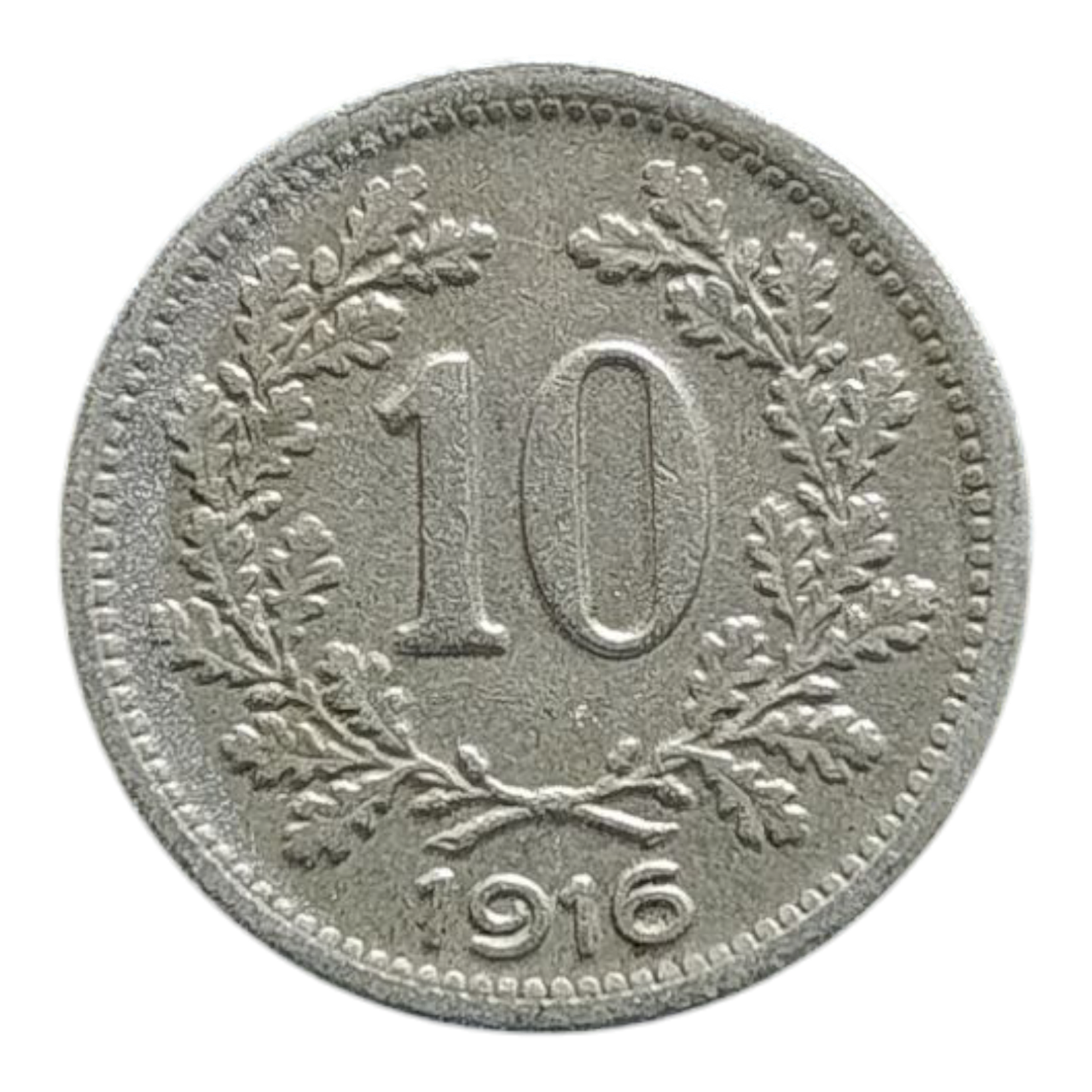 Австрія 10 гелерів, 1916