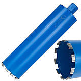 Алмазна коронка 122х10х450 мм 1.1/4" 10t geko g65216, коронка для свердління каменю, кільцева пила, фото 3