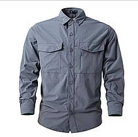 Літня чоловіча сорочка Outdoor Lite, Grey (сірий)