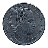Італія 5 лір, 1950, фото 3
