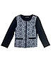 Жакет для дівчинки Zironka  з візерунком, розмір 122 темно-синій, фото 5