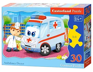 Пазл Castorland Швидка допомога 30 елементів.