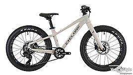 Велосипед дитячий CYCLONE PIXEL білий, 20" колеса, рама 11" | 2025
