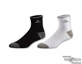 Шкарпетки Exustar BS600B COMB COTTON, чорно-сірі