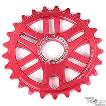 Зірка шатунів BMX KENCH 6 mm 25T фрезерована KH-RN-02-Red