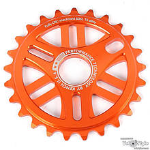 Зірка шатунів BMX KENCH 6 mm 25T фрезерована KH-RN-02-Orange