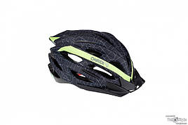 Шолом ONRIDE Grip чорний/зелений L (58-61см)