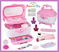Набір дитячої косметики 170233, дитячій макіяж, манікюр, рожевий кольору, дитяча косметика для дівчаток