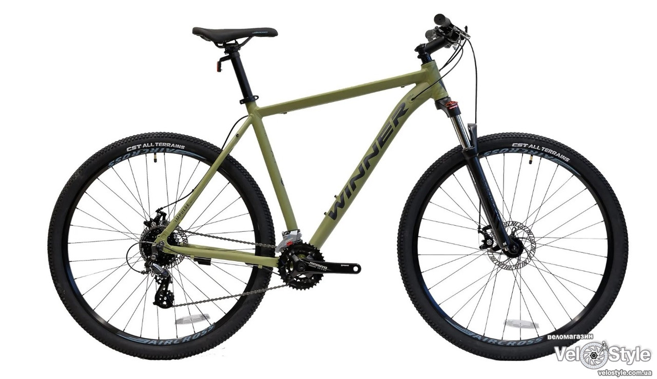 Велосипед Winner IMPULSE хакі M колеса 29" рама 18 | 2024