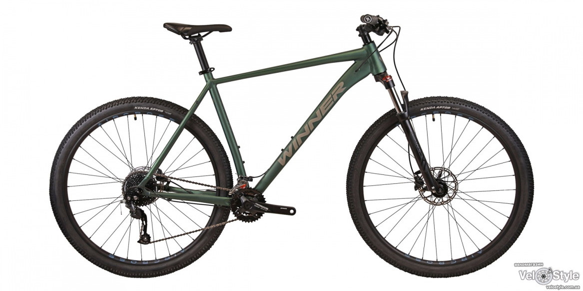 Велосипед Winner SOLID DX зелений (мат) 29" | 2025