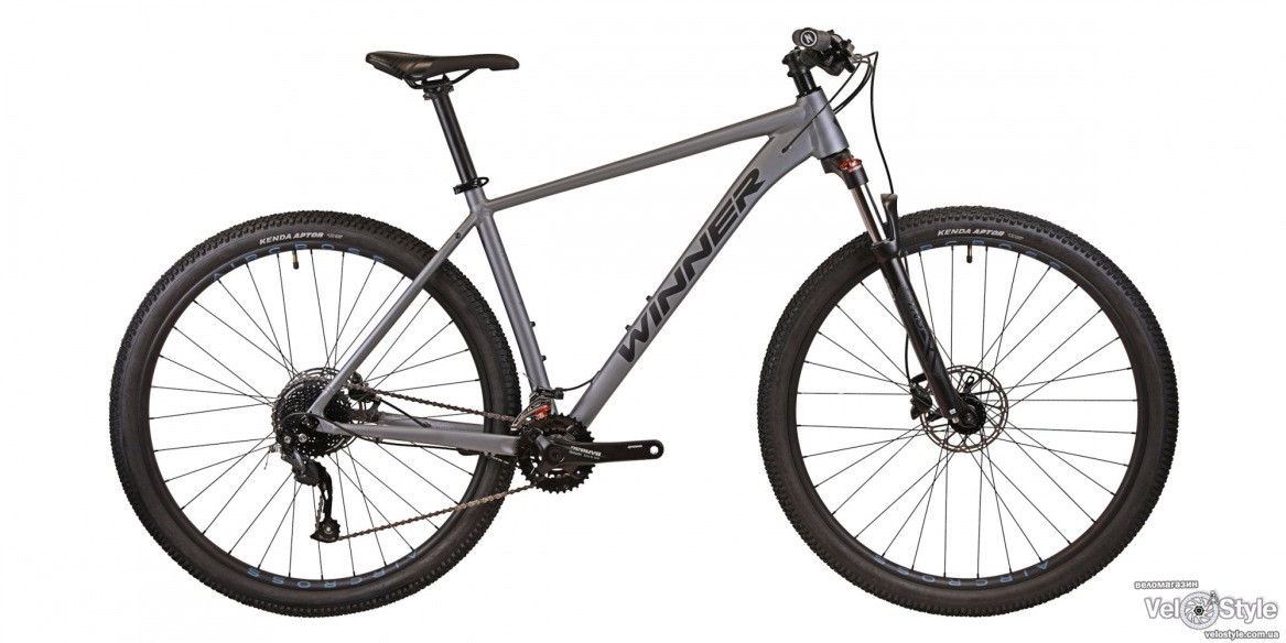 Велосипед Winner SOLID DX сірий (мат) 29" | 2025