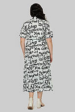 Світла літня сукня з поясом на ґудзиках не парить, фото 2