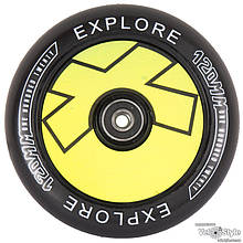 Колесо Explore для трюкового самоката WHEELS SCOO 120+abec 9 чорний