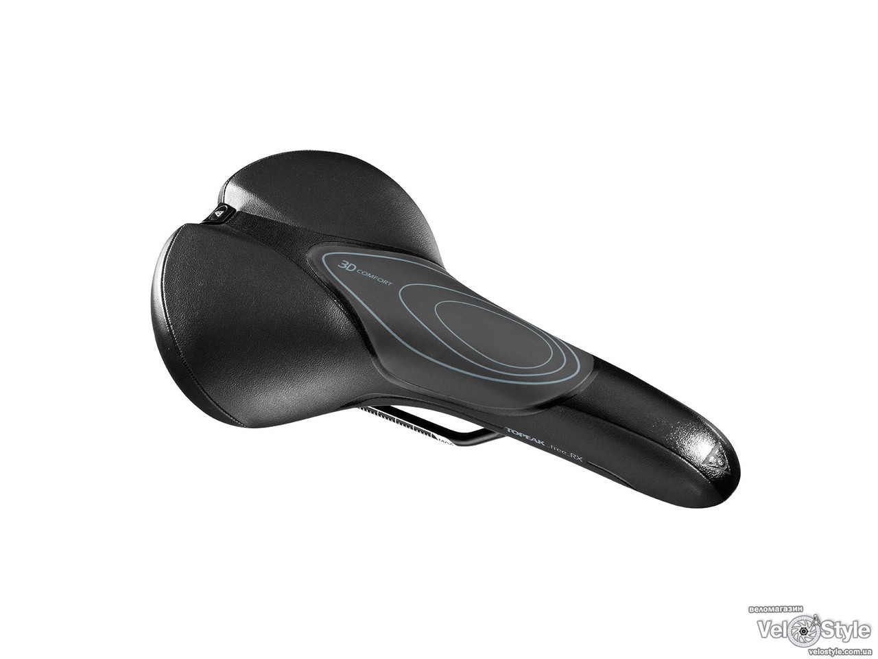 Сідло Topeak Free_RX 3D Comfort чорне TS-RX01, фото 1
