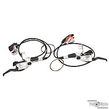 Моноблоки + дискове гальмо Shimano Deore XT ST-M765, пара