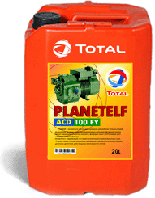 Синтетическое масло для ротационных компрессоров Total PLANETELF ACD 100FY канистра 20л