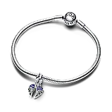 Срібна намистина Pandora «Я завжди буду поруч» 792821C01, фото 4