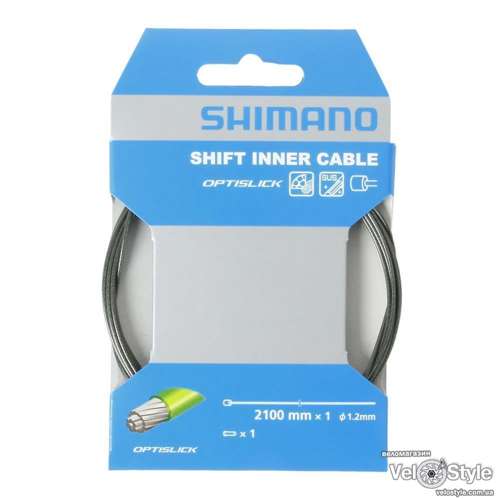 Трос перемикання Shimano Optislik 2100X1.2мм, нерж. Y60198100