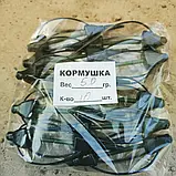 🇺🇦 Сербська кормушка «Pellet Feeder» 4 ребра , вага 40 грамів , колір (хакі-зелений) 🇺🇦, фото 3
