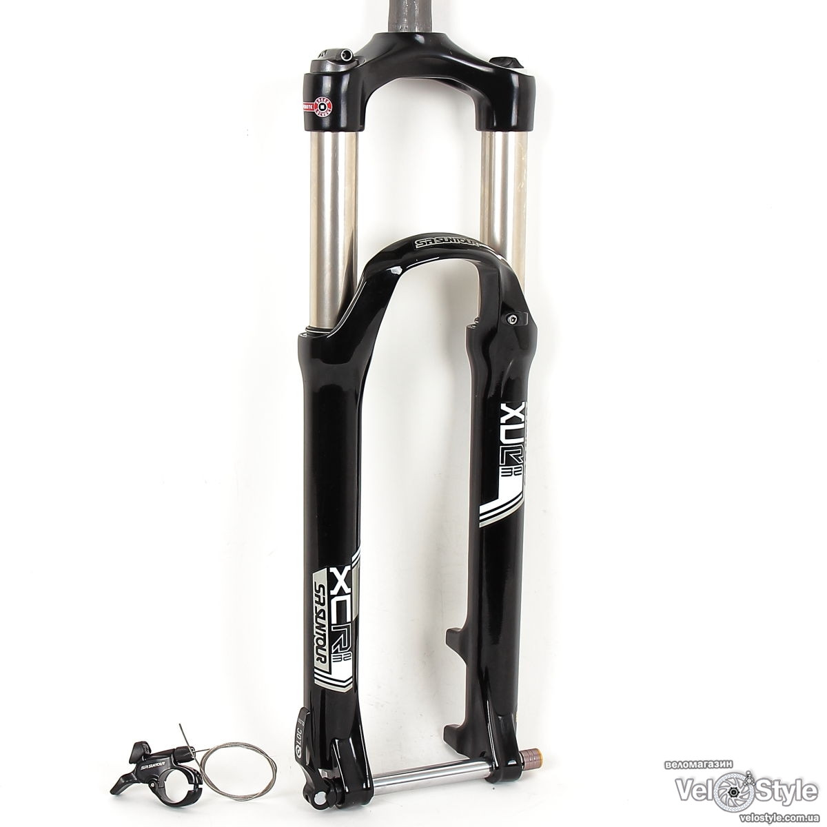 Виделка Suntour SF15 XCR AIR DS RL R 15QLC32 27.5" 120мм чорний, фото 1