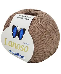 Lanoso Papilon 907  50% бавовна - 50% віскоза