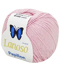 Lanoso Papilon 932  50% бавовна - 50% віскоза