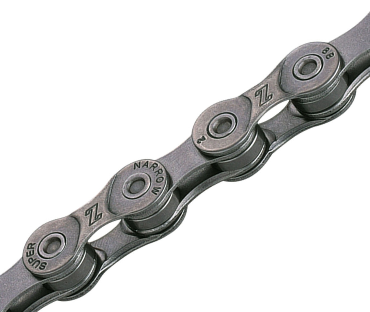 Ланцюг велосипедний KMC Z9, 9 швидкостей, 116 ланок, із замком, grey/grey