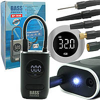 Компресор Bass Polska 2810 для автомобільних та велосипедних шин 70 Вт