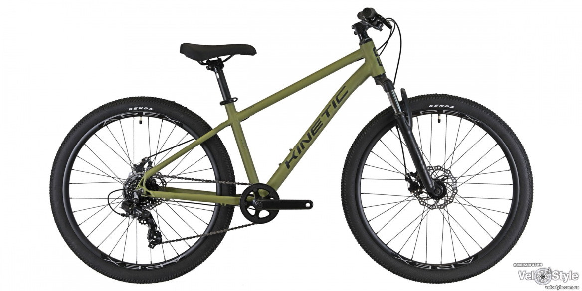 Велосипед KINETIC PROFI хакі матовий, колеса 26" рама 13" | 2025, фото 1