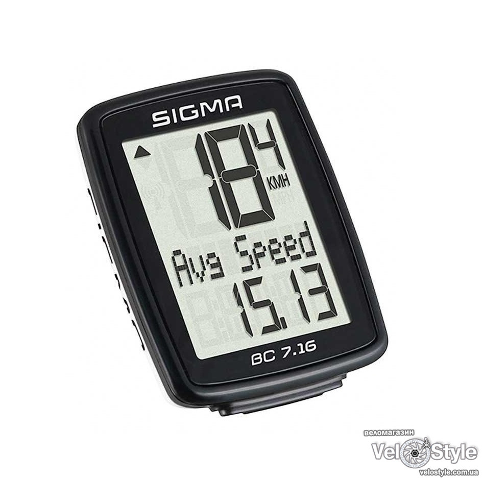 Велокомп'ютер Sigma BC 7.16, фото 1