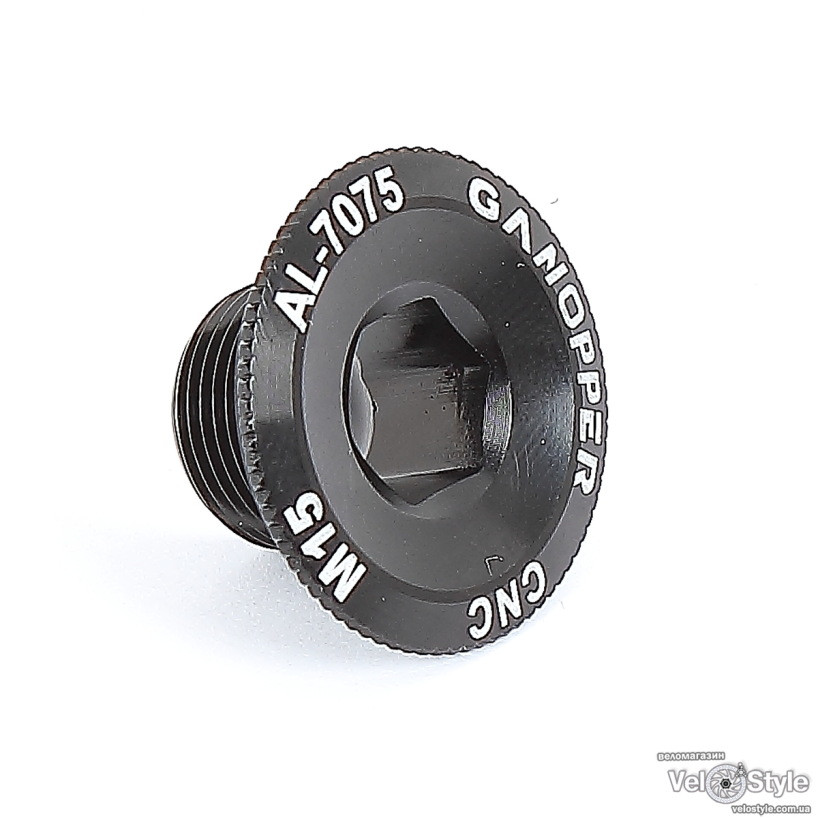 Болт лівого шатуна MEROCA M15 ALU кольору в асортименті (стандарт Shimano)