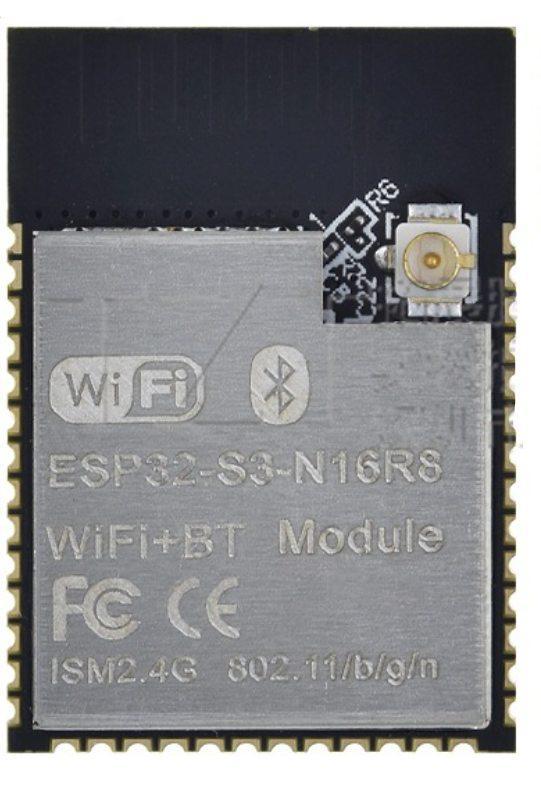 Мікроконтролер ESP32-S3-N16R8, 802.11 b/g/n, Wi-Fi, Bluetooth