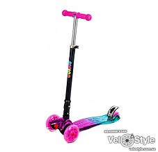 Самокат дитячий Explore Morris Neo (3-ох колісний) рожевий