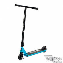 Самокат трюковий Explore Drum PC HIC OX для екстремального катання блакитний