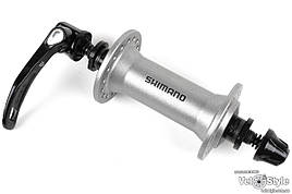 Втулка передня Shimano HB-T4000 32H срібло