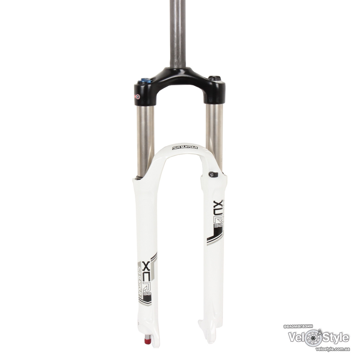 Виделка Suntour SF14 XCR AIR DS LO R 27.5" 120мм білий, фото 1