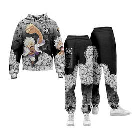 Костюм спортивний худі та штани з 3D принтом Dark One Piece 29024 XS код ID 5054110