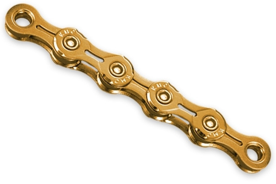 Ланцюг KMC X11EL Gold 11-ск. із замком 118 ланок, фото 1