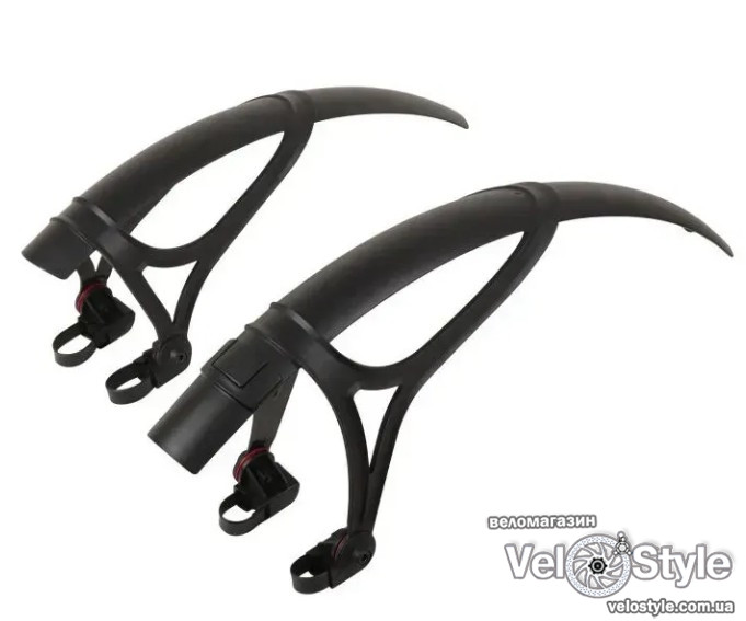 Комплект крил Zefal DEFLECTOR SHELD G50 650С/700С/28" переднє+заднє, шосе\гревел 2544