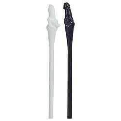 Соломинки для пар - чорно-білі Couples Straws