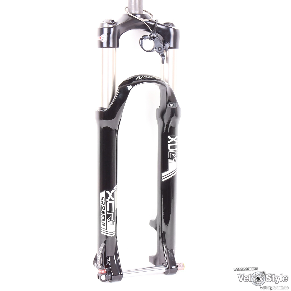 Виделка Suntour SF15 XCR AIR DS RL R 15QLC32 27.5" 100мм чорний