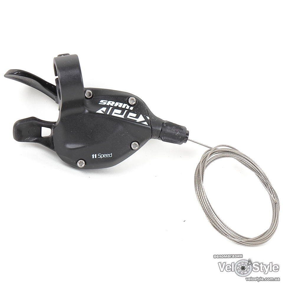 Манетки SRAM APEX TRIGGER 11ск. чорний, права, фото 1