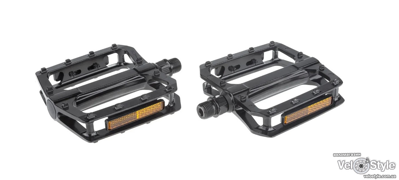 Педалі ONRIDE Angry 10, алюміній (116x103) втулка, чорний, фото 1