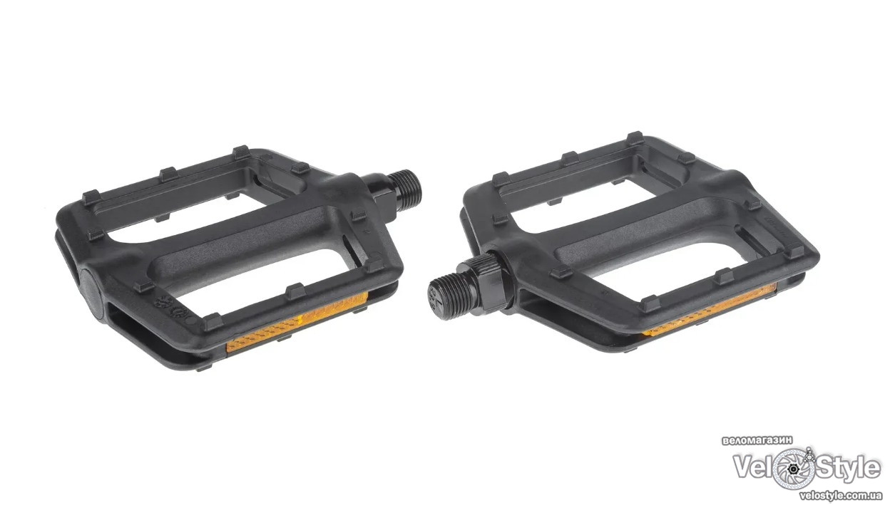 Педалі ONRIDE Ride 30, нейлоновые (111x105) шарики, чорний, фото 1