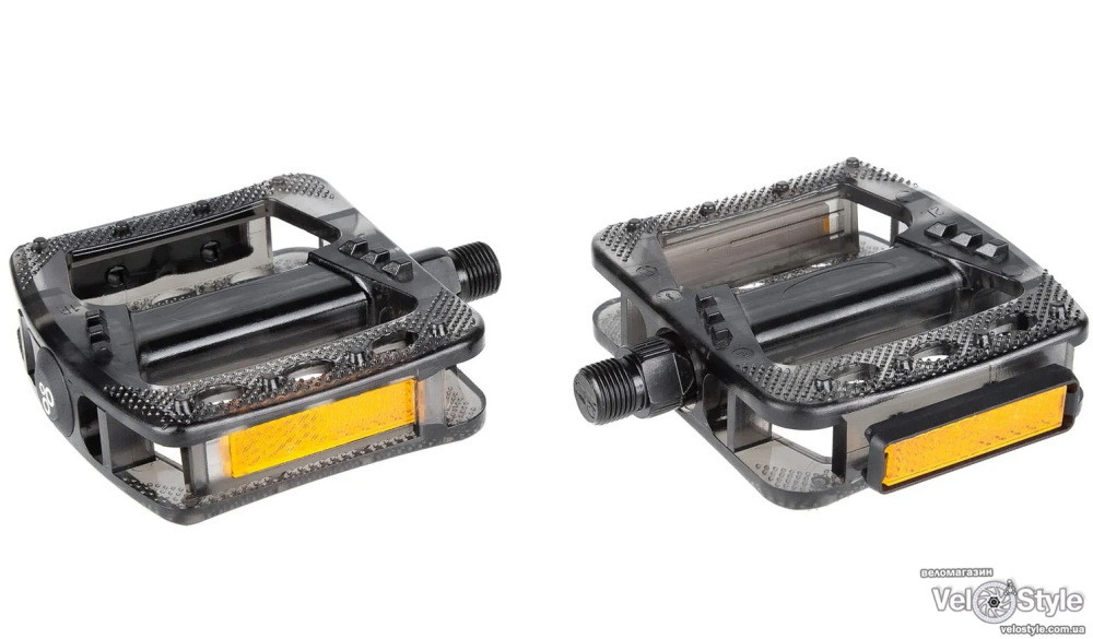 Педалі ONRIDE Work 30, полікарбонат (104x97) кульки, чорний (polybag), фото 1