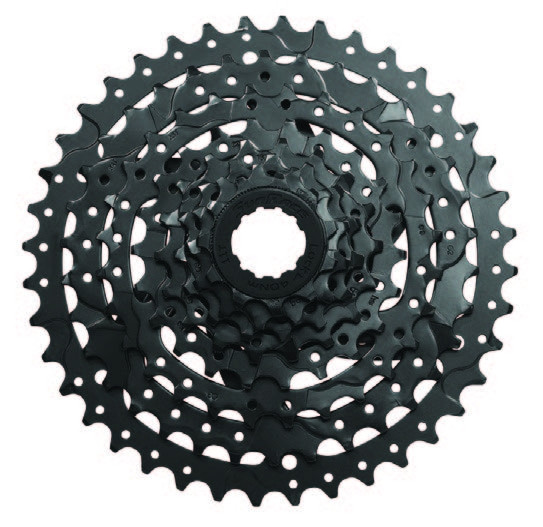 Касета SunRace M680 8 швидкостей ,зірки 11-42,ED Black, фото 1