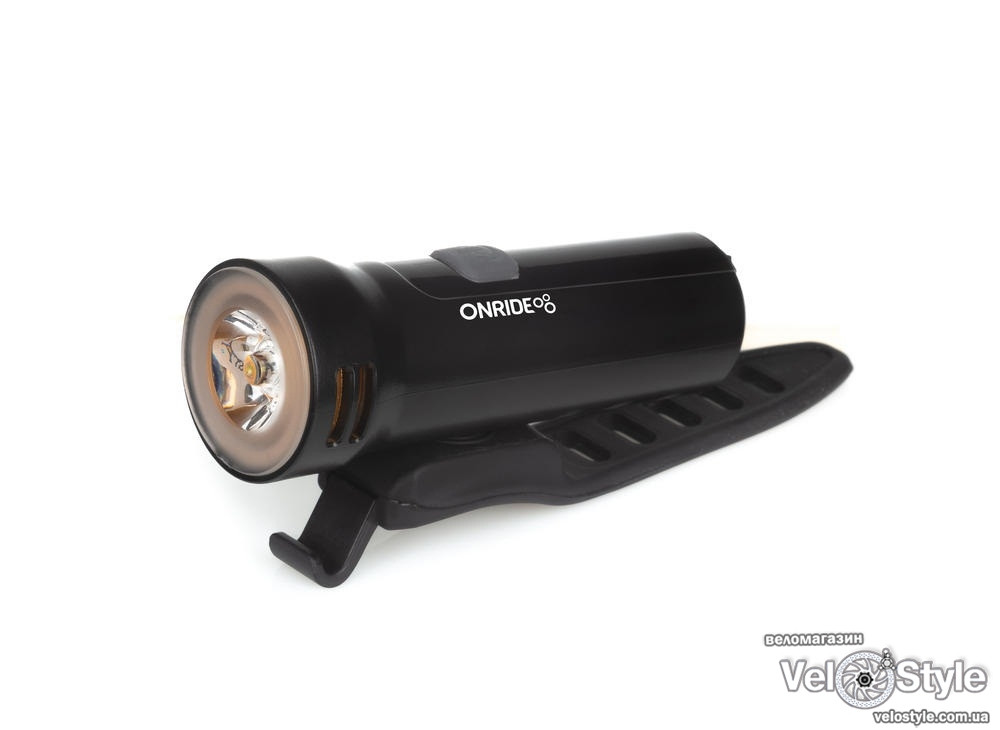 Фара передня OnRide Edge 20 USB 800 Люмен чорний 6931610367, фото 1